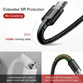 Cablu Baseus Cafule, Micro USB - USB, 1 metru, 2.4A - 4