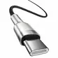 Cablu Baseus Cafule Series Metal USB-C la USB-C, 100W, 1m - 2