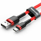 Cablu Baseus Cafule, USB la USB-C, Quick Charge , 2A, 2m - 2
