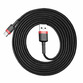 Cablu Baseus Cafule, USB la USB-C, Quick Charge , 2A, 2m - 8
