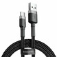 Cablu Baseus Cafule, USB la USB-C, Quick Charge , 2A, 2m - 10