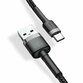 Cablu Baseus Cafule, USB la USB-C, Quick Charge , 3A, 0.5m - 3