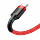 Cablu Baseus Cafule, USB la USB-C, Quick Charge , 3A, 0.5m - 16