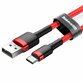 Cablu Baseus Cafule, USB la USB-C, Quick Charge , 3A, 0.5m - 17