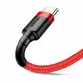 Cablu Baseus Cafule, USB la USB-C, Quick Charge, 3A, 1m - 5