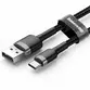 Cablu Baseus Cafule, USB la USB-C, Quick Charge, 3A, 1m - 10