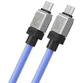 Cablu Baseus Coolplay, USB-C la USB-C, 100W, 1m - 15