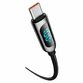 Cablu Baseus Display, USB-C la USB-C, 100W, Fast Charging, 2m, Negru - 6