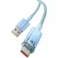 Cablu Baseus Explorer, USB la USB-C, 100W, 6A, Quick Charge, 1m - 8
