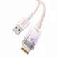 Cablu Baseus Explorer, USB la USB-C, 100W, 6A, Quick Charge, 1m - 14