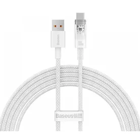 Cablu Baseus Explorer, USB la USB-C, 100W, 6A, Quick Charge, 2m
