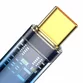 Cablu Baseus Explorer, USB la USB-C, 100W, Fast Charging, 1m - 8