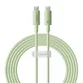 Cablu Baseus Habitat Series, Incarcare rapida, USB-C la USB-C, 100W, 2m - 1