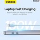 Cablu Baseus Pudding Series, 100W, USB-C la USB-C, Fast Charging, 1.2 metri - 5