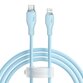 Cablu Baseus Pudding Series, 20W, Fast Charging, Lightning - USB-C, 1.2 metri - 2