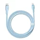 Cablu Baseus Pudding Series, 20W, Fast Charging, Lightning - USB-C, 1.2 metri - 3