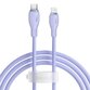 Cablu Baseus Pudding Series, 20W, Fast Charging, Lightning - USB-C, 1.2 metri - 4