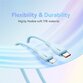 Cablu Baseus Pudding Series, 20W, Fast Charging, Lightning - USB-C, 1.2 metri - 10