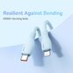 Cablu Baseus Pudding Series, 20W, Fast Charging, Lightning - USB-C, 1.2 metri - 11