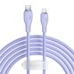Cablu Baseus Pudding Series, 20W, Fast Charging, Lightning - USB-C, 2 metri - 2
