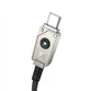 Cablu Baseus Unbreakable Series, Incarcare rapida, USB-C la USB-C, 100W, 1m, Alb - 2