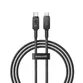 Cablu Baseus Unbreakable Series, Incarcare rapida, USB-C la USB-C, 100W, 2m - 5