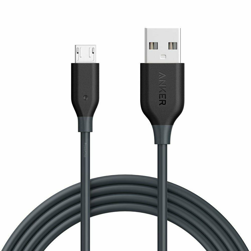 Cablu Micro USB Anker PowerLine Premium 3 m gri