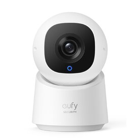 Camera de supraveghere eufy Security C220 Indoor, Rezolutie 2K, 360° Pan&Tilt, AI, Audio bidirectional, Alb