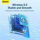 Casti wireless Baseus Bowie D03, Hi-Fi, Bluetooth 5.3, Alb - 10