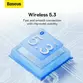 Casti wireless Baseus Bowie EZ10, True Wireless, Bluetooth 5.3, Alb - 10