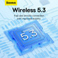 Casti wireless Baseus Bowie WM02, Bluetooth 5.3, Microfon - 15