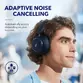 Casti Wireless Over-Ear Anker Soundcore Space Q45, Adaptive Active Noise Cancelling, LDCA Hi-Res, Bluetooth 5.3, Albastru - 6