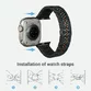 Curea Pitaka Carbon Fiber, pentru Apple Watch seriile 1-9/SE /Ultra, Rhapsody - 6