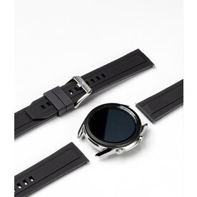 Curea smartwatch Ringke Rubber One Band pentru Galaxy Watch 3 41mm, marime 20mm, TPU, Negru