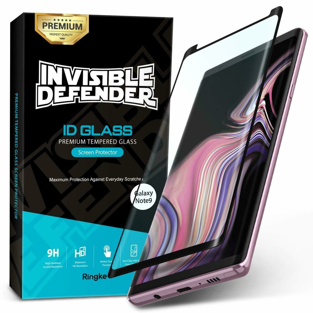 Folie sticla securizata Samsung Galaxy Note 9 Premium Ringke 3D Invisible Screen Defender