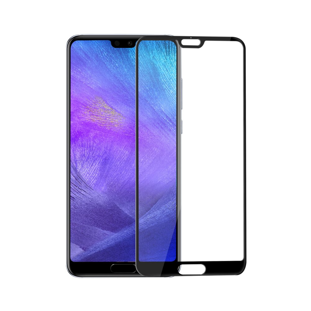 Folie sticla securizata premium full screen 3D Huawei P20 Pro 9H 0,33 mm Benks V-Pro NEGRU