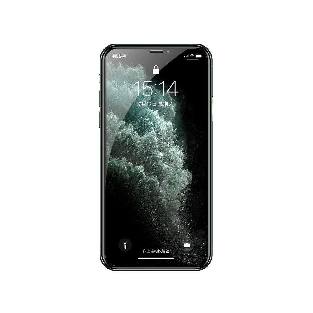 Folie sticla securizata premium full screen iPhone 11 Pro 0,15 mm Benks KR+