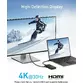 Hub Anker 332 USB-C 5-in-1, 4K HDMI, 5Gbps USB-C, 2xUSB-A, Power Delivery 100W, Negru - 4