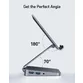 Hub Anker 551 USB-C 8-in-1, cu stand pliabil pentru tableta, 4K HDMI, 2 USB-A, microSD / SD, Gri - 6