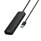 Hub Baseus UltraJoy 4-in-1 Lite, USB-A la 4xUSB-A 3.0, 5Gbps, Negru - 8