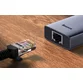 Hub Baseus UltraJoy 7-in-1, USB-C la HDMI4K@60Hz, 2xUSB 3.0, 1xPD, 1xRJ45, 1xSD, 1xTF3.0, 100W, Gri - 7