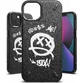 Husa iPhone 13 mini Ringke Onyx Design Graffiti Negru - 6