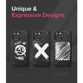 Husa iPhone 13 mini Ringke Onyx Design Paint Negru