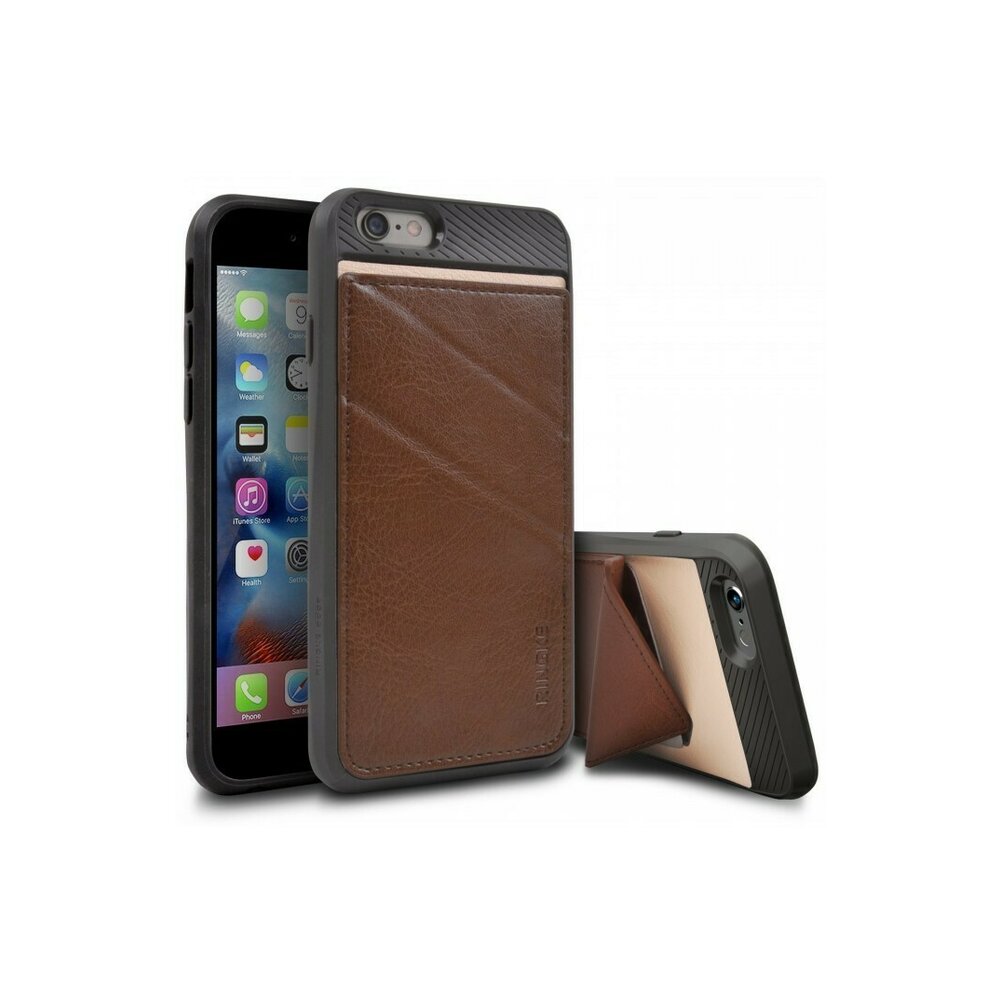 Husa iPhone 6/6s Ringke EDGE BROWN + BONUS folie protectie display