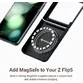 Husa Pitaka MagEZ 3, 600D Aramida, Samsung Galaxy Z Flip 5, MagSafe, Rhapsody - 4