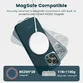 Husa Pitaka MagEZ Pro 4, Aramida 1500D, pentru iPhone 15 Pro Max, MagSafe, Negru/Albastru - 4