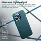 Husa Pitaka MagEZ Pro 4, Aramida 1500D, pentru iPhone 15 Pro Max, MagSafe, Negru/Albastru - 6