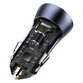 Incarcator auto Baseus Golden Contactor Pro Dual, Incarcare rapida, 2x USB, 40W, cablu USB-A la USB-C inclus, Gri - 5