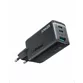 Incarcator retea Anker 735 GaNPrime III 65W, PPS 3, 2x USB-C, 1x USB-A, PowerIQ 3.0, Negru - 1