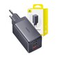 Incarcator retea Baseus GaN5, 65W, 2x USB-C, 1x USB (cablu USB-C inclus) - 9